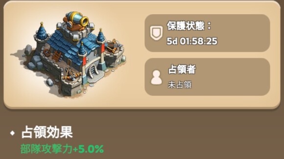 拠点争奪で強化ボーナスを入手