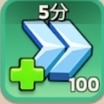 治癒加速5分