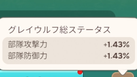 ペット　ステータス