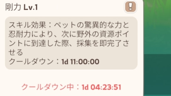 ペット　スキル2