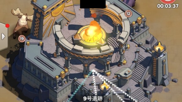 敵同士の戦闘直後を狙い漁夫の利を得る