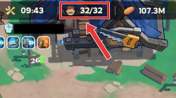 画面上部にある顔アイコンの場所を選択