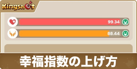 幸福指数の上げ方