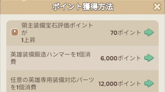 士官計画　ポイント獲得