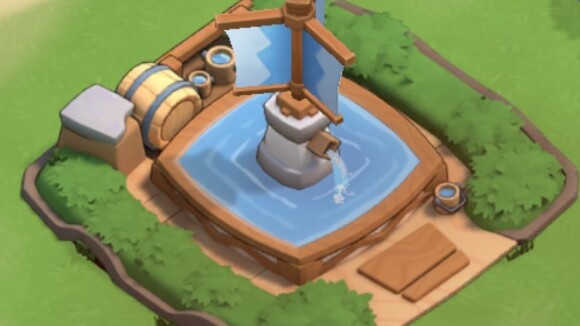 オアシス島を確認する