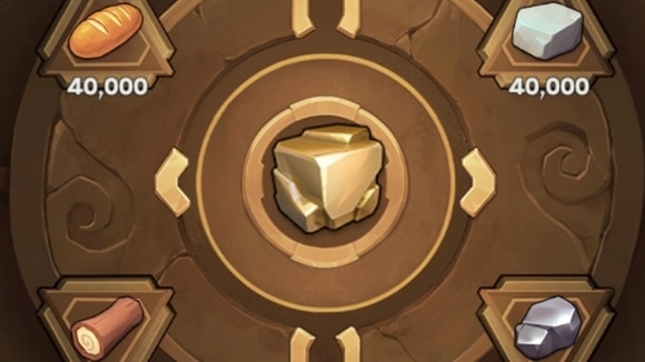 黄金溶炉　精錬画面