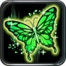 幻異の緑蝶