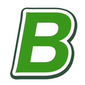 B