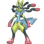 メガルカリオ色違い