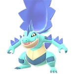 メガオーダイル色違い