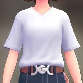 VネックTシャツ