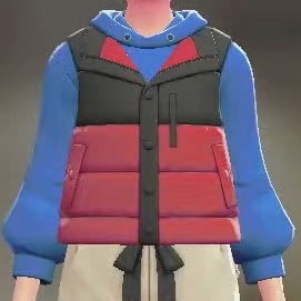 バイカラーレッド(ブルー)