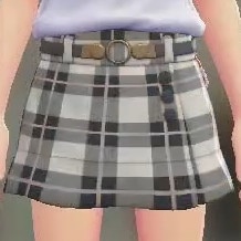 タータンホワイト(グレー)