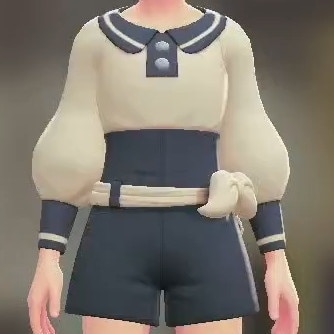 レトロブルー(アイボリー)