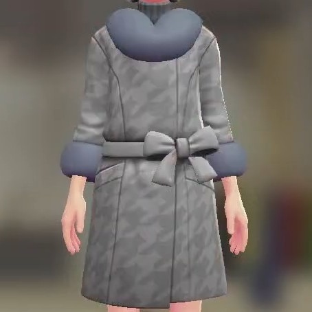 ちどりがらグレー(グレー)