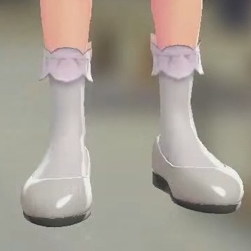 ホワイト×パープル