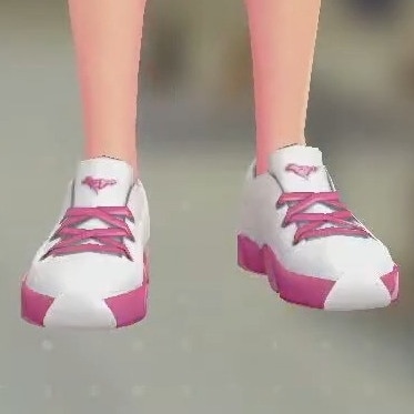 ホワイト×ピンク