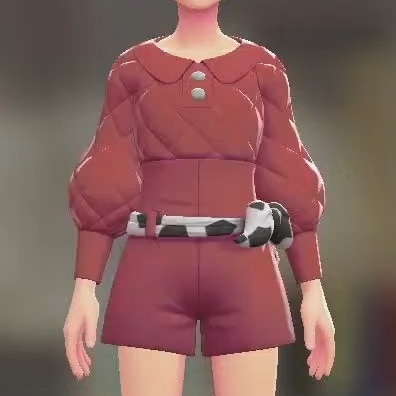 キルティングレッド