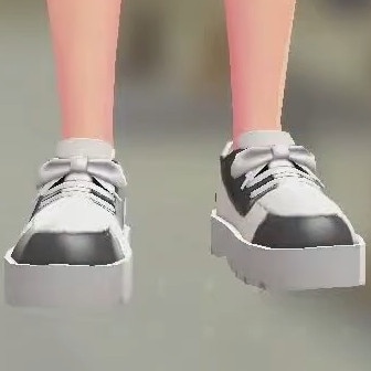 ホワイト×ブラック
