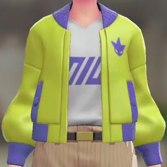 シーザーイエロー(ホワイト×パープル)