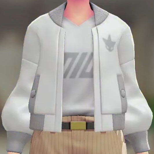 シザーホワイト(ホワイト×グレー)