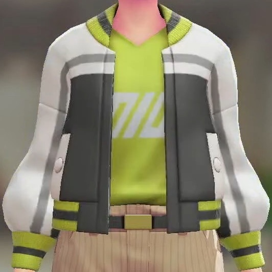 バイカラーブラック(イエロー×ホワイト)