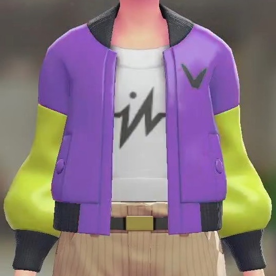 スケアリーパープル(ホワイト×ブラック)