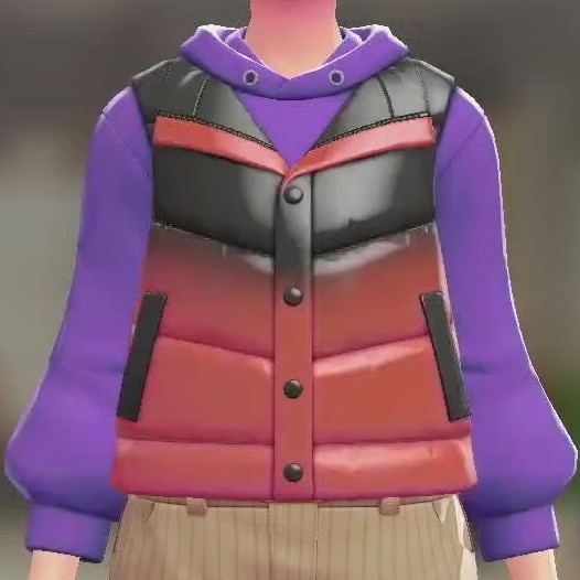 レッドグラデ(ビビッドパープル)