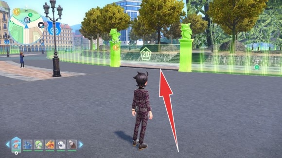 メディオプラザに移動する