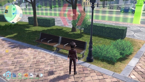 色違いが出るまでベンチ休憩を繰り返す