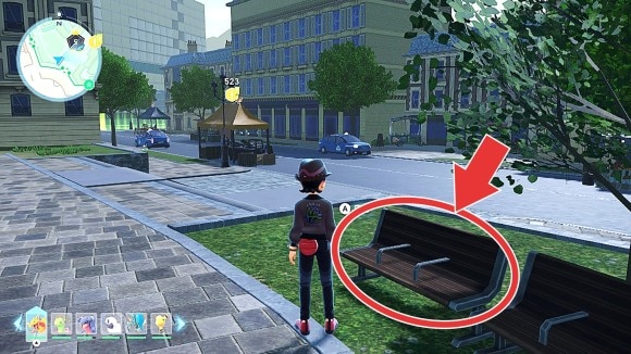 色違いが出るまでベンチ休憩を繰り返す