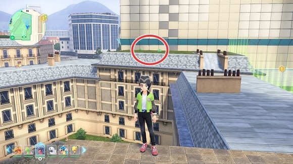 屋上まで移動する