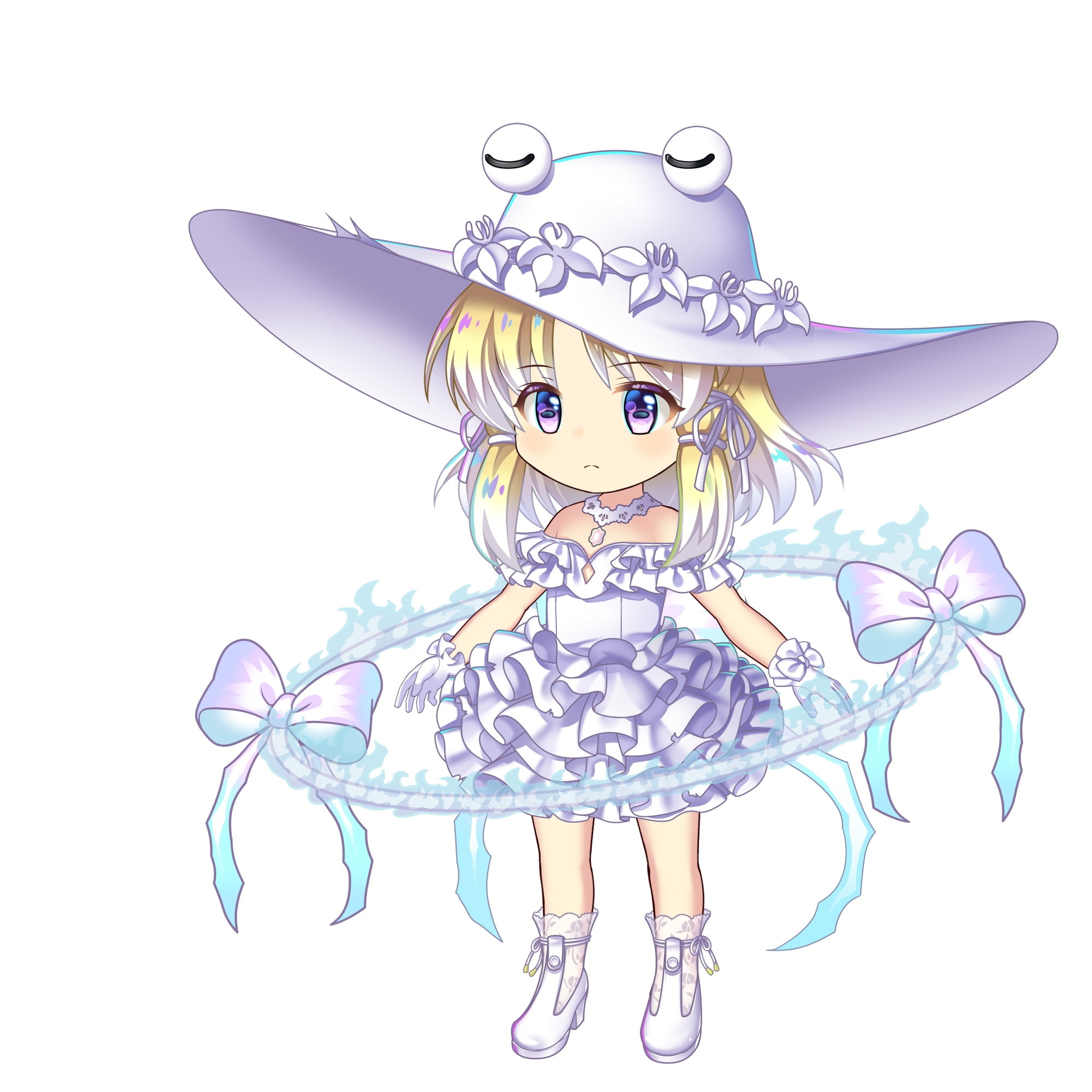 東方ロストワード】白フェス│洩矢諏訪子(滅び去った古神の痕跡