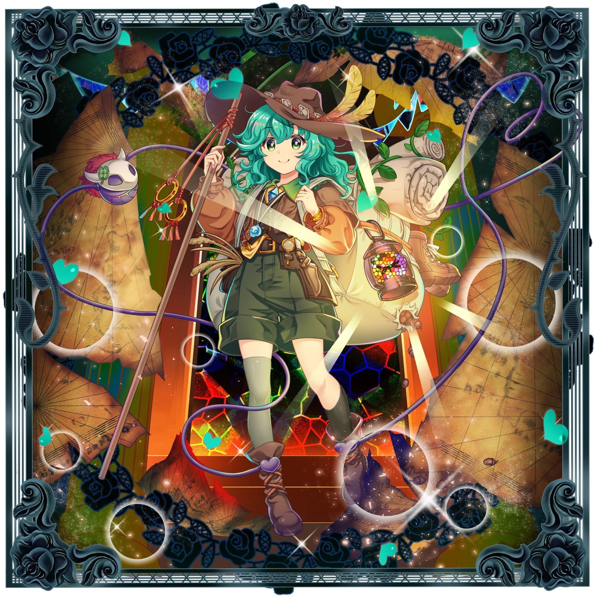 古明地こいし プレイマット ＆ スリーブ D 東方プロジェクト 東方紅楼