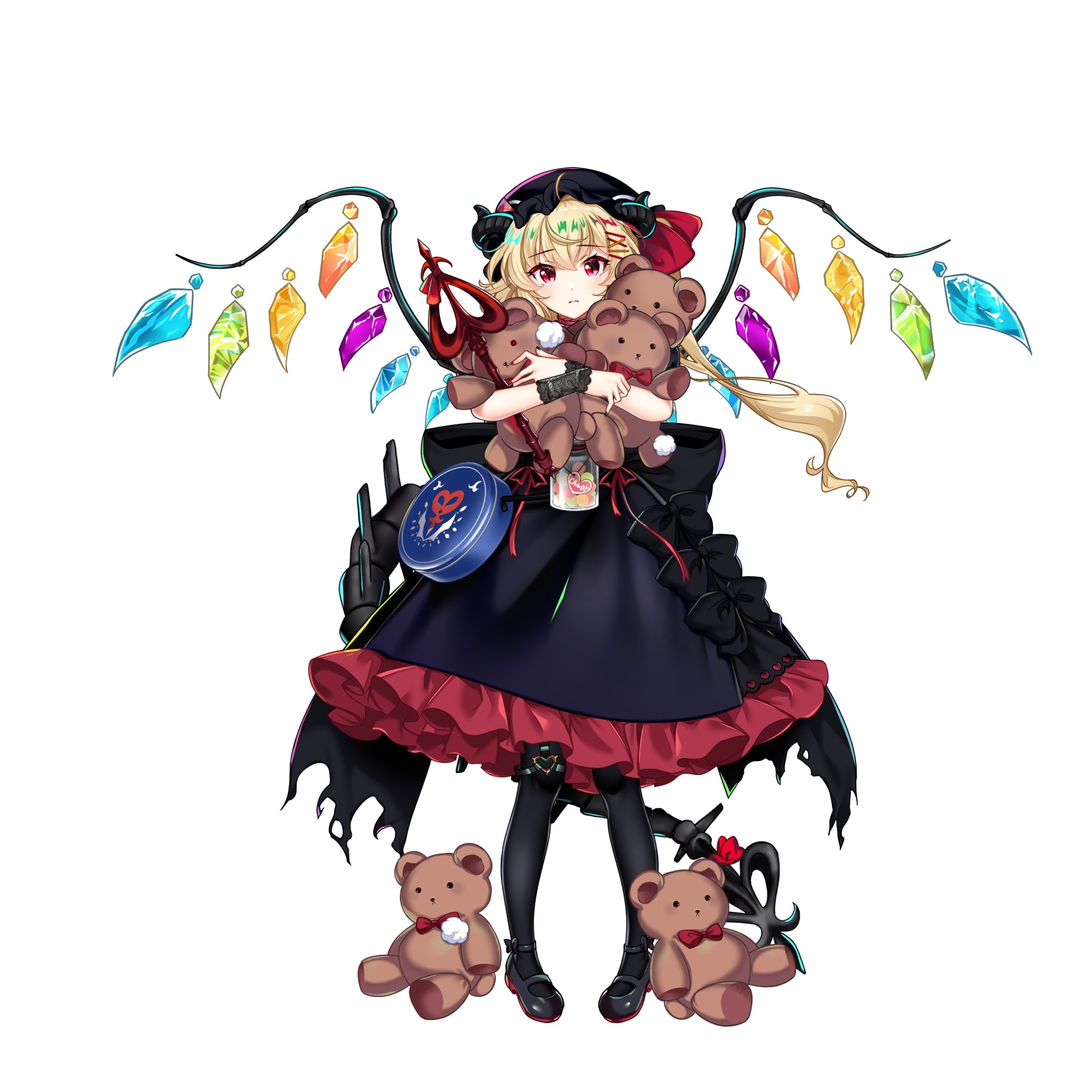 東方ロストワード】フランドール([記憶断片5]幽閉されし暗黒孔雀竜)の 