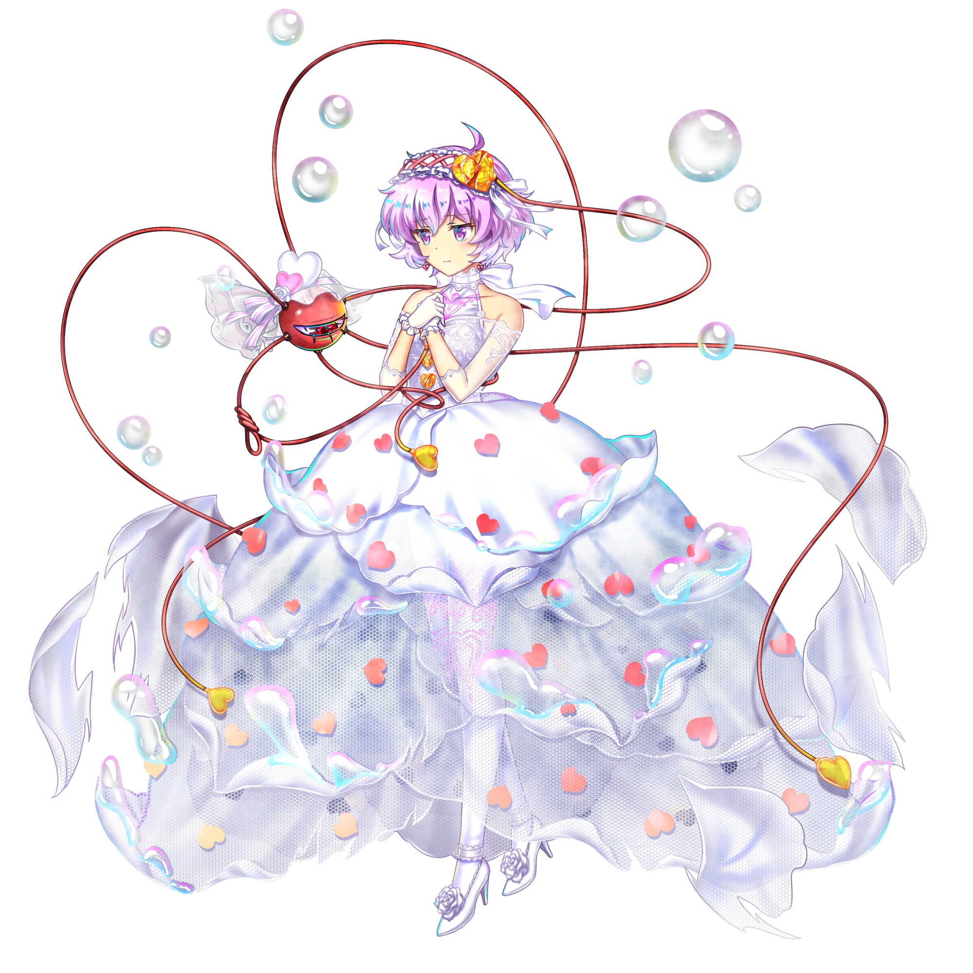 東方ロストワード】白フェス│古明地さとり(折れた鍵束の棄てられし心