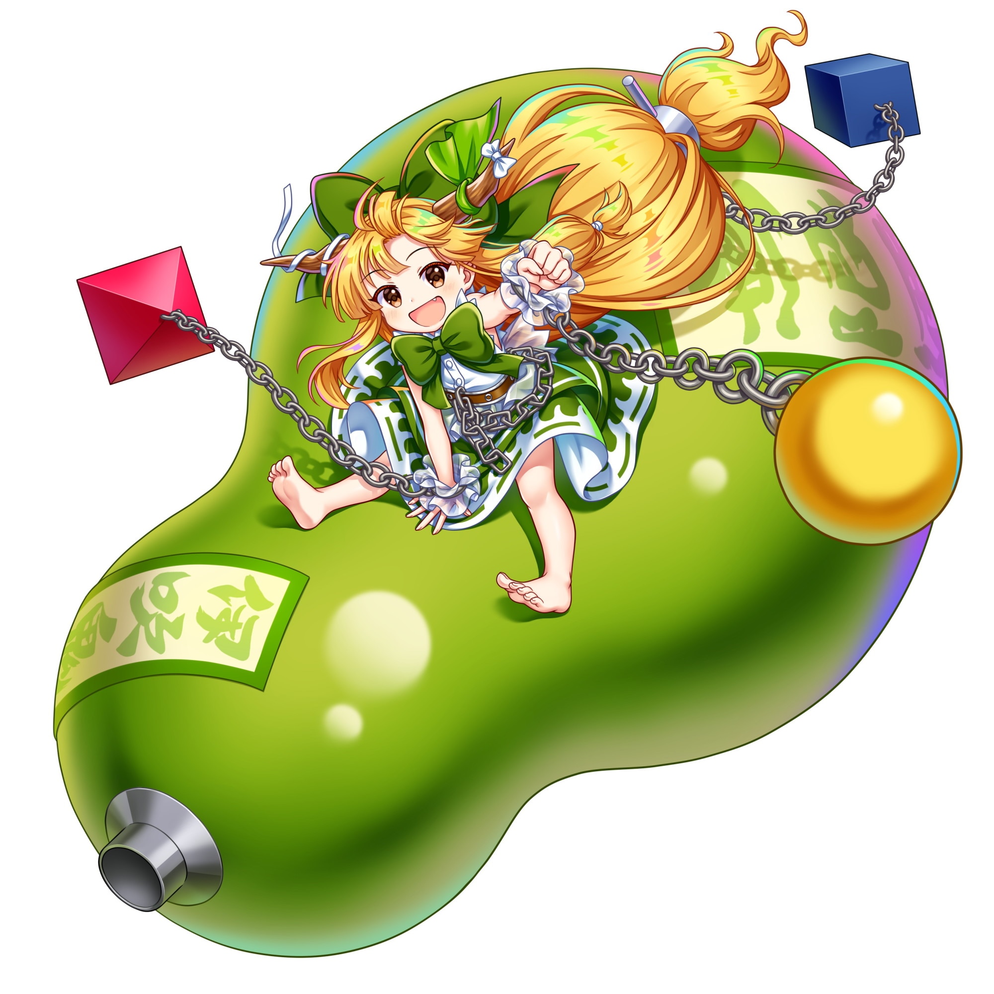 東方ロストワード】伊吹萃香([多元軌跡1-4]新緑の鬼神)の評価とスキル