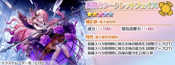 裏腹のシークレットフェイス