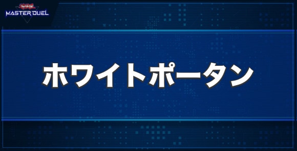 ホワイトポータンの入手方法と収録パック