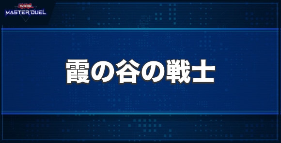 霞の谷の戦士の入手方法と収録パック