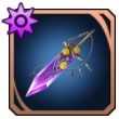 紫檀の晶剣