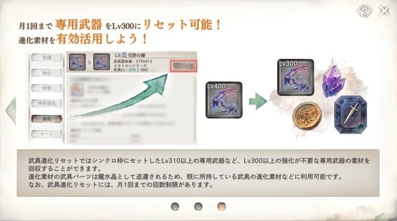 武器シンクロ　メリット