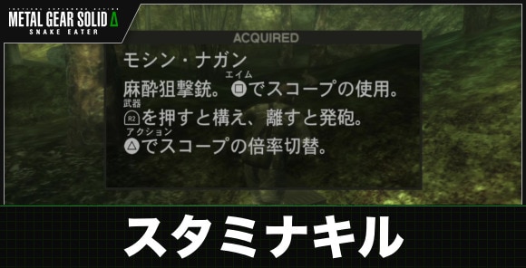 スタミナキル