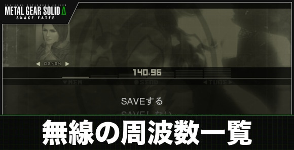 無線の周波数一覧