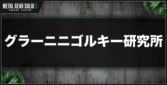 グラーニニゴルキー研究所