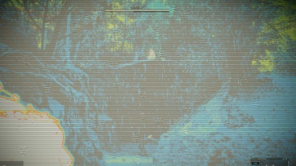 移動したら赤外線ゴーグルで追跡
