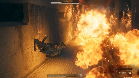 射程の長い火炎放射に注意8
