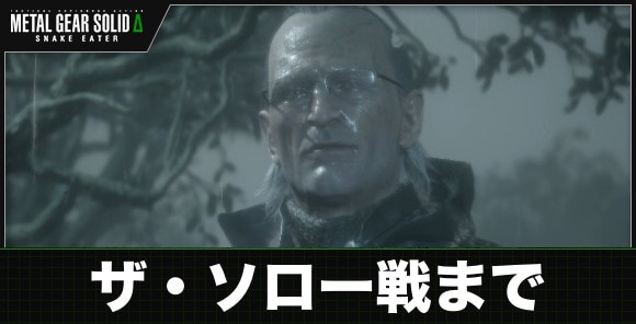 ザ・ソロー戦までの攻略チャート