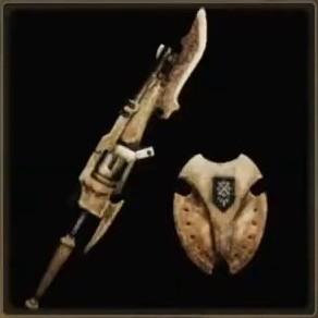 骨銃槍Ⅰの性能と強化素材