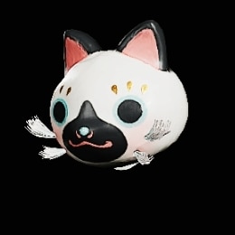 ネコ張り子ヘッドα